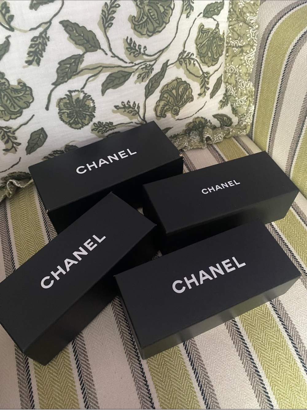 Chanel cardboard sunglasses boxes/Set of 4